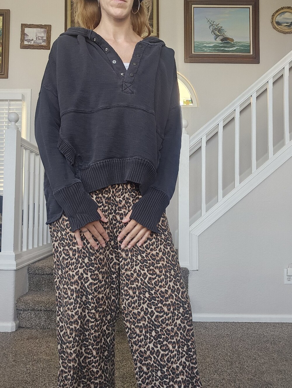 Free People Movement Black Pullover - Picture 2 of 6